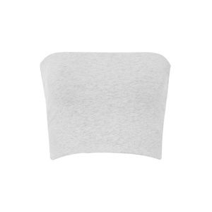TOPSHOP tube top, Grey